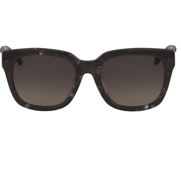 MCM 55mm Brown Modified Rectangle Sunglasses - Authentic -New W/Case & Cloth - Picture 16 of 16